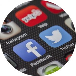 Hashtag Social Media Icons