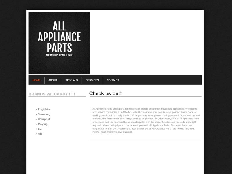 All Appliance Parts