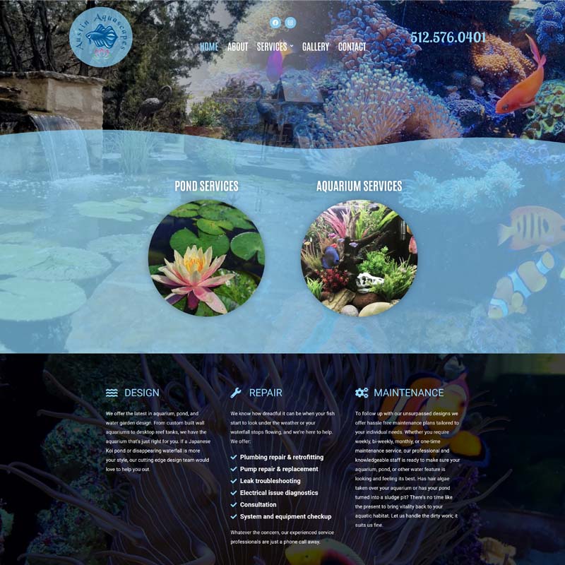 Austin Aquascapes After